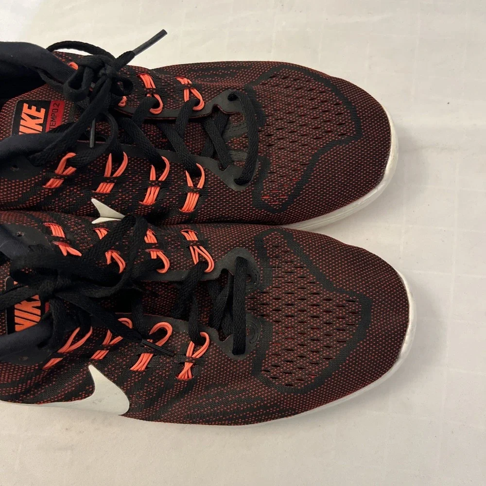 Nike LunarTempo 2 Running Mens 12.5 Black Summit White University Red 818097-006